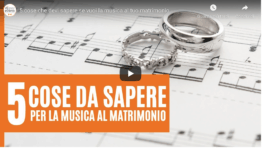 musica matrimonio