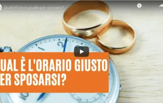 orario giusto per sposarsi